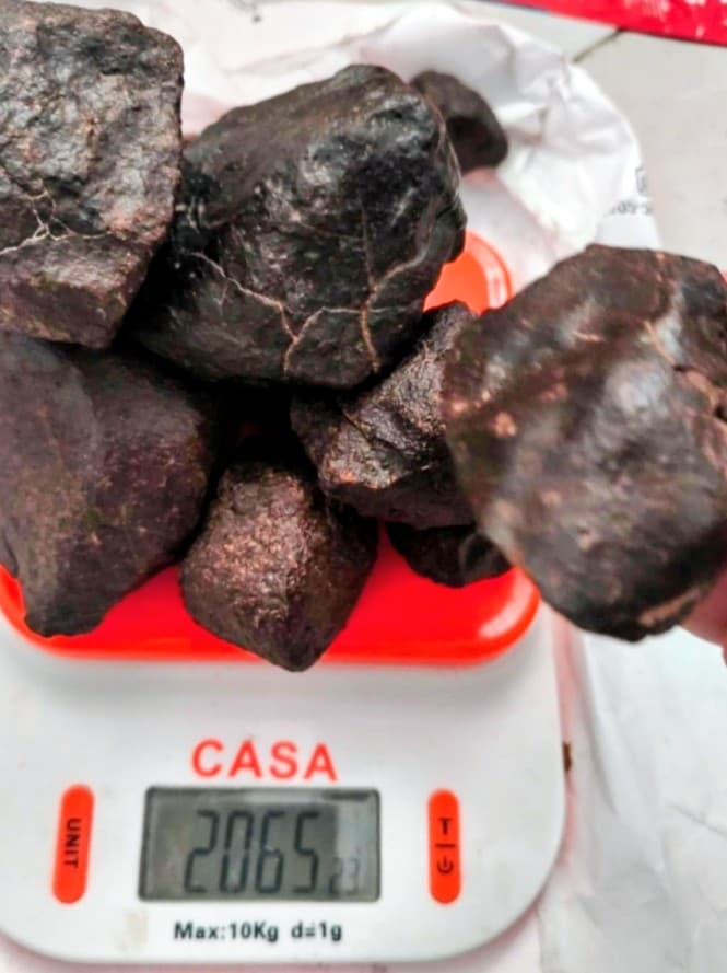 Sahara Chondrite Group (2.065 kg)